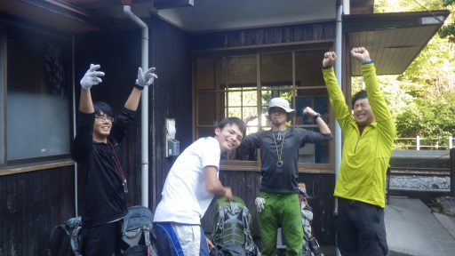 接岨峡温泉駅ゴール!!!!